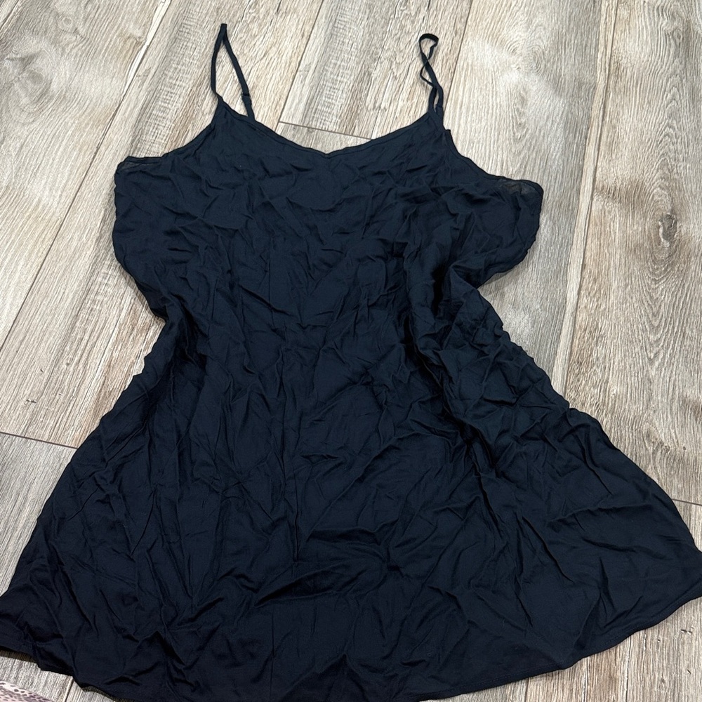Navy Blue Spaghetti Strap Dress or Shirt